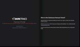 
							         Darktrace | Partner Portal								  
							    