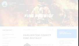 
							         Darlington County Fire District								  
							    