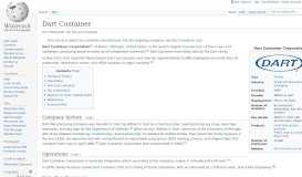 
							         Dart Container - Wikipedia								  
							    