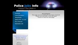 
							         DART Internal Affairs Specialist - Dallas, TX - Police Jobs Info								  
							    