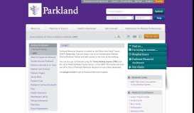
							         DART | Parkland Health & Hospital System								  
							    