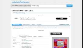 
							         dartnet.org at Website Informer. Visit Dartnet.								  
							    