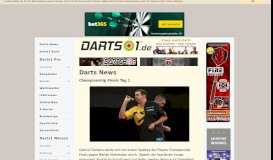 
							         Darts 1 | Dart News | Dart Technik | Training | Mental								  
							    
