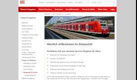 
							         Das Aboportal der Deutschen Bahn - verwalten Sie Ihr Abo								  
							    
