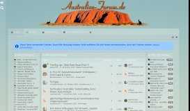 
							         Das Forum der Australien-Liebhaber und Australien-Reisenden								  
							    