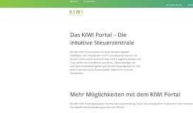 
							         Das KIWI Portal: Zutrittsrechte online managen| KIWI - Kiwi.ki								  
							    