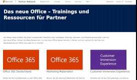 
							         Das neue Office - Trainings und Ressourcen für Partner								  
							    