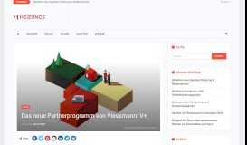 
							         Das neue Partnerprogramm von Viessmann: V+ - Das Online-Portal ...								  
							    