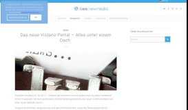 
							         Das neue Vistano-Portal – Alles unter einem Dach » isee newmedia ...								  
							    