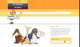 
							         das Portal für Kinder und Eltern - Internet-ABC								  
							    