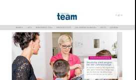 
							         DAS Portal für Zahnmedizinische Fachangestellte - DENTAL team ...								  
							    
