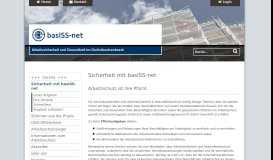 
							         das Portal zum Thema Arbeitsschutz im ... - Sicherheit mit basISS-net								  
							    