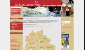 
							         Das Restaurantportal - Essen und Trinken in Berlin - Restaurants ...								  
							    