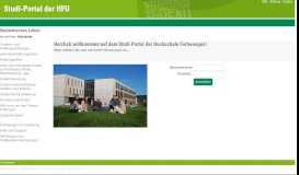 
							         Das Studi-Portal der Hochschule Furtwangen University								  
							    
