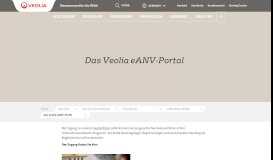 
							         Das Veolia eANV-Portal | Veolia Deutschland								  
							    