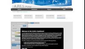 
							         Dashboard - APES Portal								  
							    