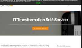 
							         Dashworks Self-Service IT Migration Portal - Juriba								  
							    