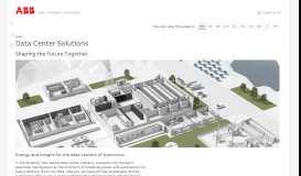 
							         Data Center Solutions and Integrated Systems | ABB								  
							    