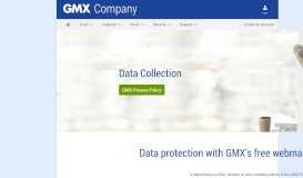 
							         Data collection - GMX Mail								  
							    