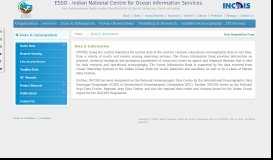 
							         Data & Information - ESSO-INCOIS-Indian National Centre for Ocean ...								  
							    