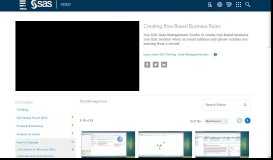 
							         Data Management - SAS Video Portal								  
							    