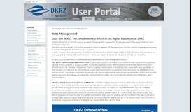 
							         Data Management — User Portal - DKRZ								  
							    
