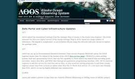 
							         Data Portal and Cyber-infrastructure Updates | Alaska Ocean ...								  
							    