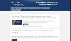 
							         data portal | Environmental Analysis and Communications Group								  
							    