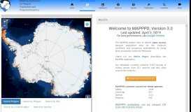 
							         Data portal - mapppd								  
							    
