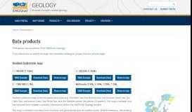 
							         Data products – EMODnet Geology								  
							    