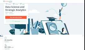 
							         Data Science and Strategic Analytics, M.Sc. - at ... - Masters Portal								  
							    