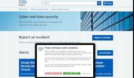 
							         Data Security Centre - NHS Digital								  
							    