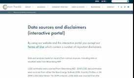 
							         Data sources and disclaimers (interactive portal) - Carbon Tracker ...								  
							    