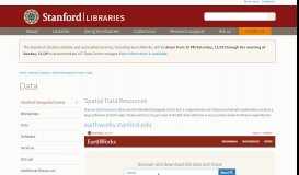 
							         Data | Stanford Libraries								  
							    