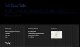 
							         Data Warehouse Portal | It's Your Yale								  
							    