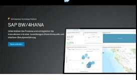 
							         Data Warehouse - Zugriff in Echtzeit | SAP BW/4HANA								  
							    