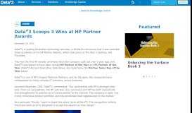 
							         Data#3 Scoops 3 Wins at HP Partner Awards – Data#3								  
							    