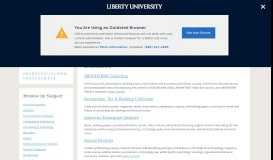 
							         Databases | Business | Jerry Falwell Library - Liberty University								  
							    
