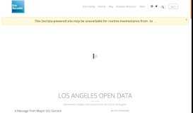 
							         DataLA: Information, Insights, and Analysis from the City ... - Los Angeles								  
							    