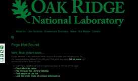 
							         DataONE portal helps researchers comb through online data | ORNL								  
							    