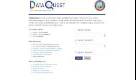 
							         DataQuest - California Department of Education - CA.gov								  
							    