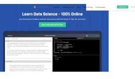 
							         Dataquest: Learn Data Science								  
							    