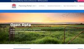 
							         Datasets - Open Data/NSW Planning Portal								  
							    