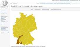 
							         Datei:Karte Erzbistum Freiburg.png – Wikipedia								  
							    