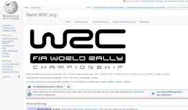 
							         Datei:WRC.svg – Wikipedia								  
							    