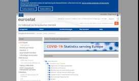 
							         Datenbank - Eurostat								  
							    