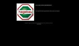 
							         Datenschutz - hagebau Extranet								  
							    