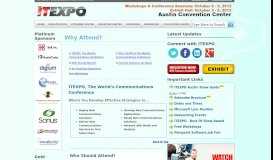 
							         Dates & Times - ITEXPO								  
							    