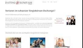 
							         Dating-Kompass.ch: Singlebörsen im Test								  
							    