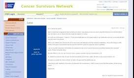 
							         Dattoli | Cancer Survivors Network								  
							    